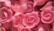 Розы розовые малые d=2,5см